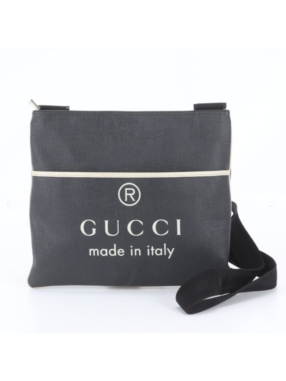 Gucci Leather Shoulder Bag Crossbody Messenger Business